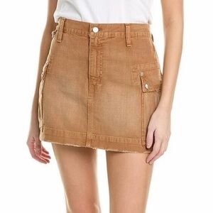 NWT RE/DONE Cargo Mini Skirt in Travertino